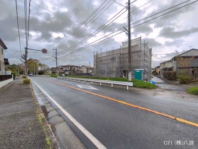 千葉県柏市西原１丁目の新築戸建てシート写真 2026年4月9日撮影