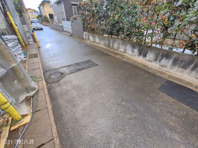 千葉県柏市西原１丁目の新築戸建てシート写真 2026年4月9日撮影