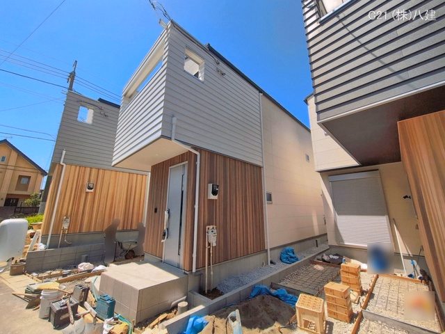 千葉県柏市西原１丁目の新築戸建て外構写真 2026年5月18日撮影