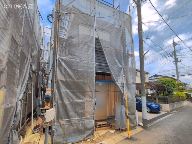 千葉県柏市西原１丁目の新築戸建てシート写真 2026年4月19日撮影