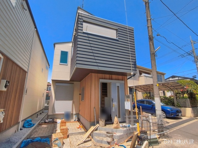 千葉県柏市西原１丁目の新築戸建て外構写真 2026年5月18日撮影