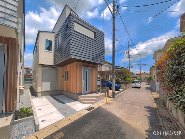 千葉県柏市西原１丁目の新築戸建て完成写真 2026年6月18日撮影