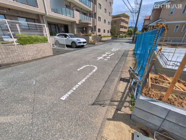 千葉県流山市加４丁目の新築戸建てシート写真 2026年5月6日撮影