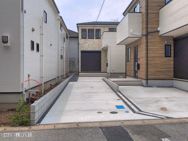 千葉県流山市加４丁目の新築戸建て完成写真 2026年6月29日撮影