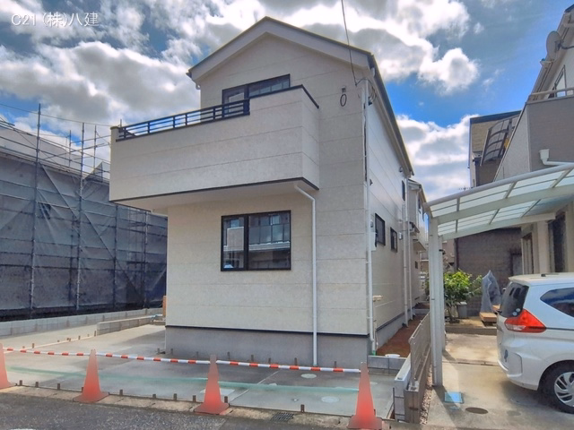 千葉県流山市加４丁目の新築戸建て外構写真 2026年6月5日撮影