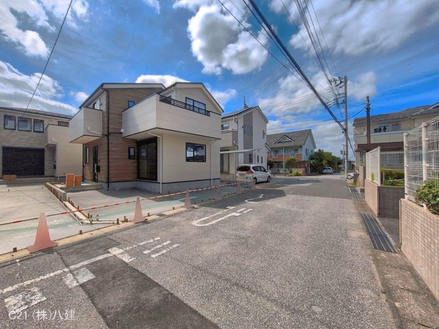 千葉県流山市加４丁目の新築戸建て外構写真 2026年6月5日撮影