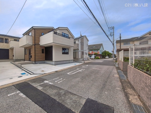 千葉県流山市加４丁目の新築戸建て完成写真 2026年6月29日撮影