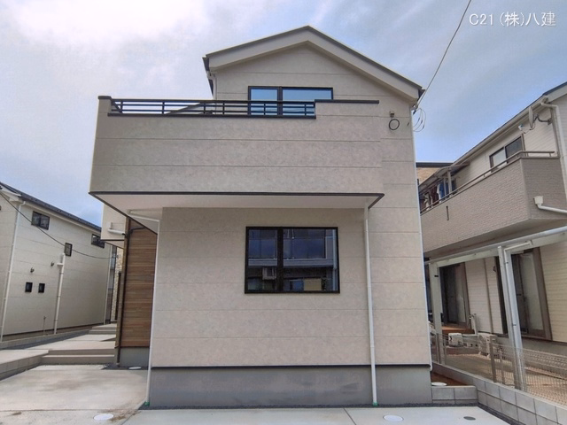千葉県流山市加４丁目の新築戸建て完成写真 2026年6月29日撮影