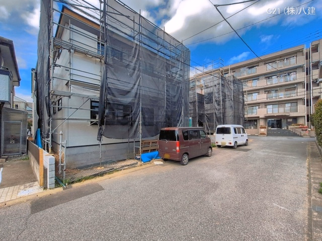 千葉県流山市加４丁目の新築戸建てシート写真 2026年6月5日撮影