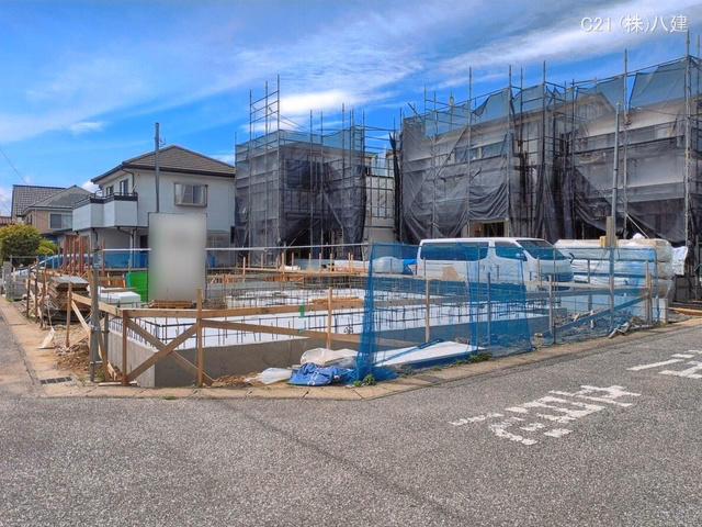 千葉県流山市加4丁目の新築戸建て基礎写真 2026年5月6日撮影