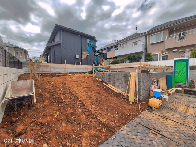 千葉県流山市大字東深井の新築戸建て基礎写真 2026年6月9日撮影