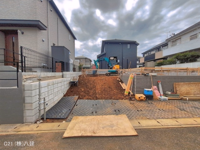 千葉県流山市大字東深井の新築戸建て基礎写真 2026年6月9日撮影