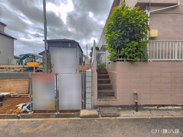 千葉県流山市大字東深井の新築戸建て基礎写真 2026年6月9日撮影