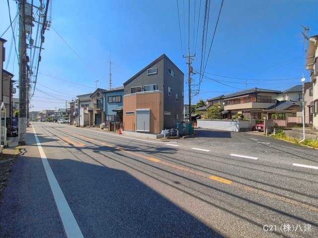 千葉県流山市平和台4丁目の新築戸建て外構写真 2026年5月14日撮影