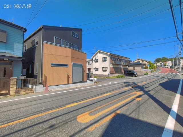千葉県流山市平和台4丁目の新築戸建て外構写真 2026年5月14日撮影