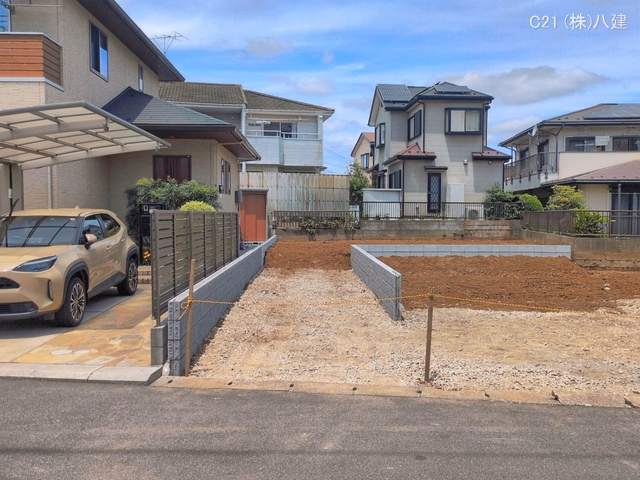 千葉県流山市向小金3丁目の新築戸建て更地・土地写真 2026年6月5日撮影