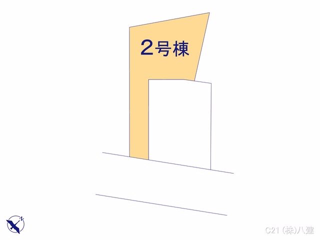 千葉県流山市向小金3丁目の新築戸建て全体区画図 ※図面と異なる場合は現況を優先