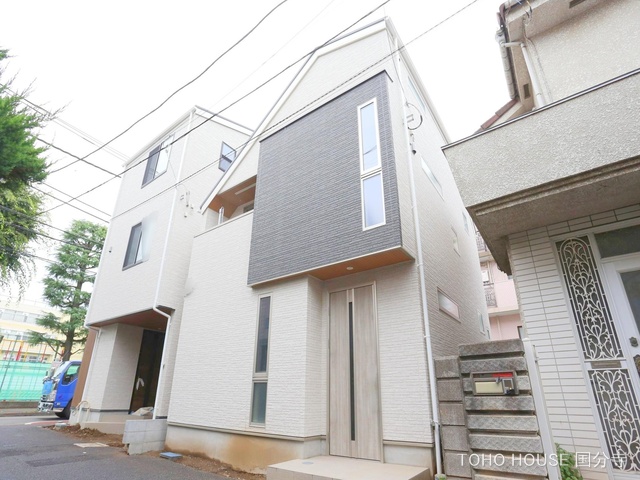 東京都国分寺市光町１丁目の新築戸建て外構写真 2024年6月30日撮影