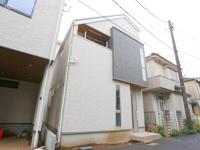 東京都国分寺市光町１丁目の新築戸建て外構写真 2024年6月30日撮影