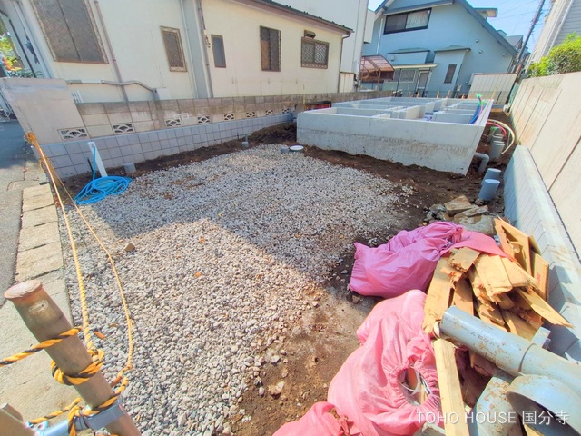 東京都小金井市貫井南町1丁目の新築戸建て基礎写真 2025年4月21日撮影