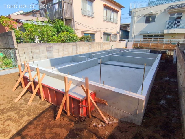東京都小金井市貫井南町1丁目の新築戸建て基礎写真 2025年4月21日撮影