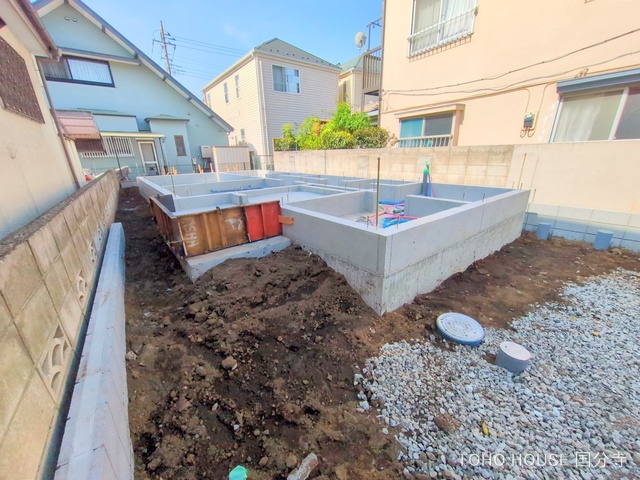 東京都小金井市貫井南町1丁目の新築戸建て基礎写真 2025年4月21日撮影