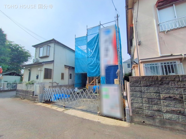 東京都小金井市貫井南町1丁目の新築戸建て上棟写真 2025年5月20日撮影