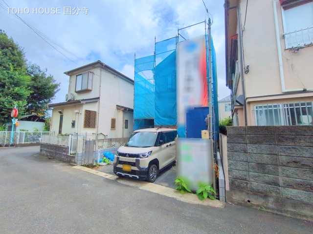 東京都小金井市貫井南町1丁目の新築戸建て上棟写真 2025年7月14日撮影