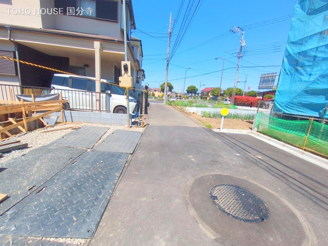 東京都府中市四谷５丁目の新築戸建て基礎写真 2025年4月15日撮影