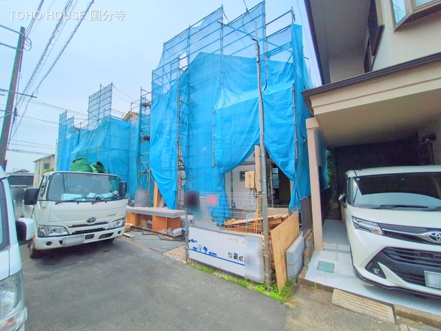 東京都府中市四谷５丁目の新築戸建てシート写真 2025年5月13日撮影