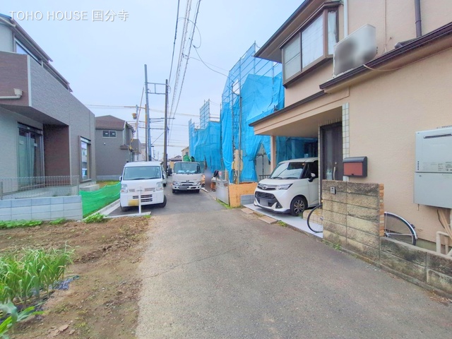 東京都府中市四谷５丁目の新築戸建てシート写真 2025年5月13日撮影