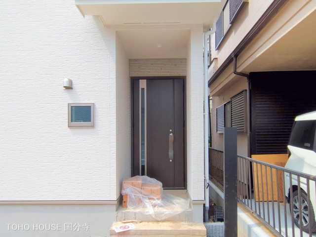 東京都府中市四谷５丁目の新築戸建て外構写真 2025年6月8日撮影