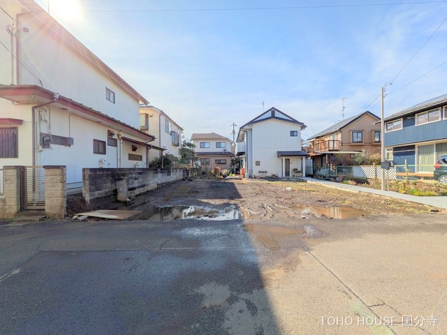 東京都国分寺市北町5丁目の新築戸建て更地・土地写真 2025年3月18日撮影