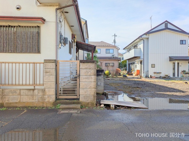 東京都国分寺市北町5丁目の新築戸建て更地・土地写真 2025年3月18日撮影