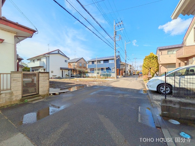東京都国分寺市北町5丁目の新築戸建て更地・土地写真 2025年3月18日撮影