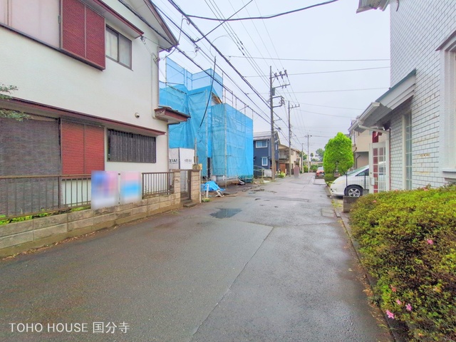 東京都国分寺市北町5丁目の新築戸建てシート写真 2025年6月9日撮影
