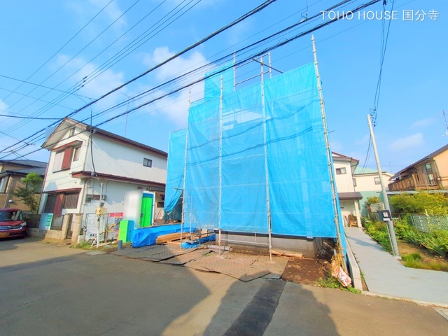 東京都国分寺市北町5丁目の新築戸建てシート写真 2025年7月2日撮影
