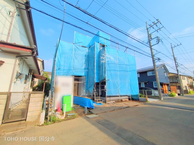 東京都国分寺市北町5丁目の新築戸建てシート写真 2025年7月2日撮影