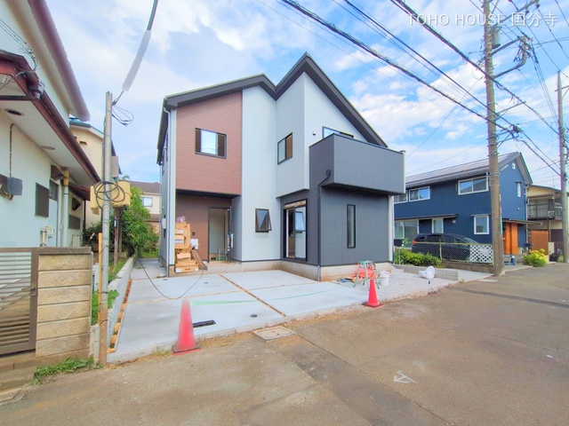 東京都国分寺市北町5丁目の新築戸建て外構写真 2025年8月4日撮影
