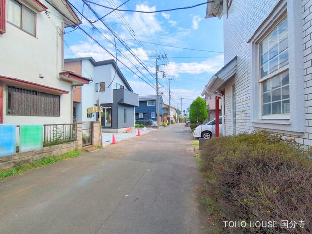 東京都国分寺市北町5丁目の新築戸建て外構写真 2025年8月4日撮影