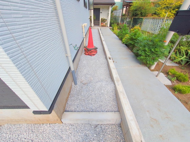 東京都国分寺市北町5丁目の新築戸建て外構写真 2025年8月4日撮影