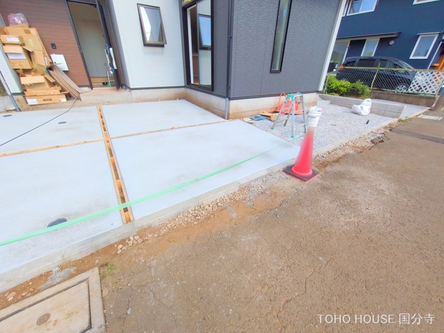 東京都国分寺市北町5丁目の新築戸建て外構写真 2025年8月4日撮影