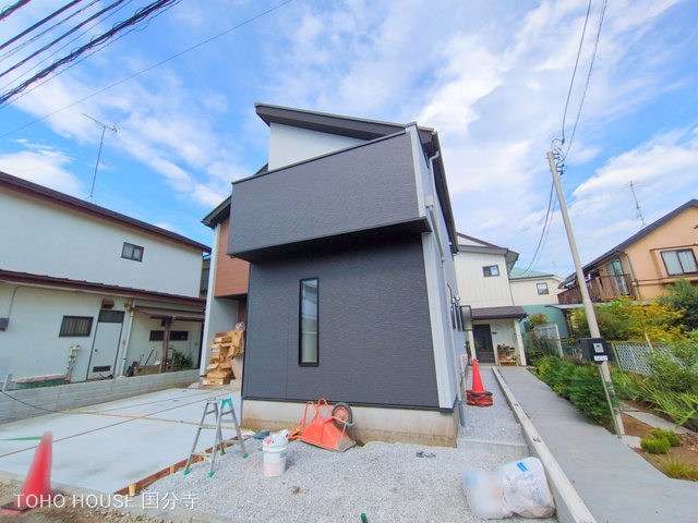 東京都国分寺市北町5丁目の新築戸建て外構写真 2025年8月4日撮影