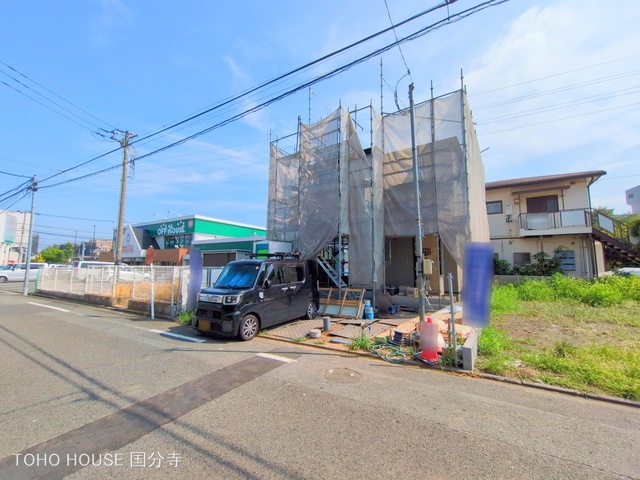 東京都小金井市貫井南町1丁目の新築戸建てシート写真 2025年8月4日撮影