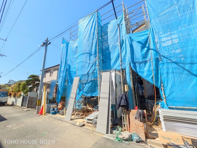 東京都府中市本町２丁目の新築戸建てシート写真 2025年4月8日撮影