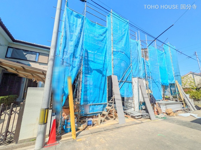 東京都府中市本町２丁目の新築戸建てシート写真 2025年4月8日撮影