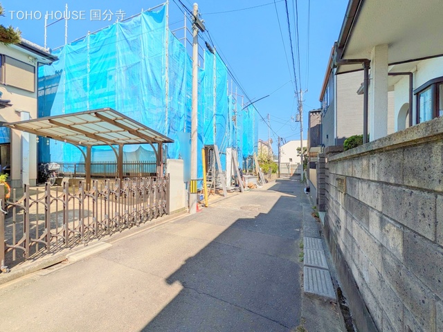 東京都府中市本町２丁目の新築戸建てシート写真 2025年4月8日撮影