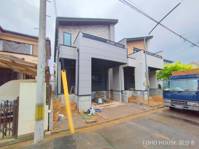 東京都府中市本町２丁目の新築戸建て外構写真 2025年5月1日撮影