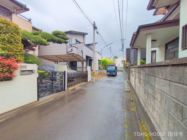 東京都府中市本町２丁目の新築戸建て外構写真 2025年5月1日撮影