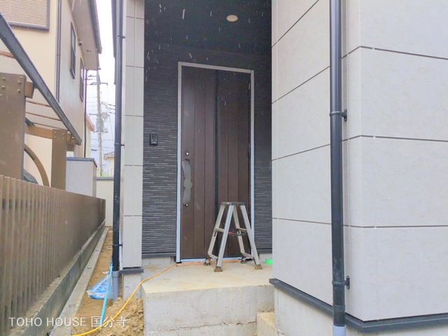 東京都府中市本町２丁目の新築戸建て外構写真 2025年5月1日撮影